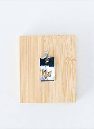 Pendentif matériaux métal argent TATA GISELE femme