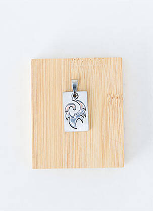 Pendentif matériaux métal argent TATA GISELE femme