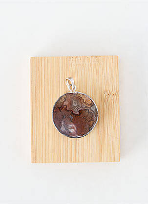 Pendentif matériaux métal argent TATA GISELE femme