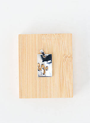 Pendentif matériaux métal argent TATA GISELE femme