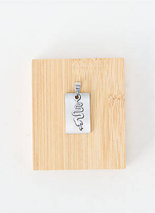 Pendentif matériaux métal argent TATA GISELE femme