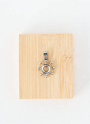 Pendentif matériaux métal argent TATA GISELE femme