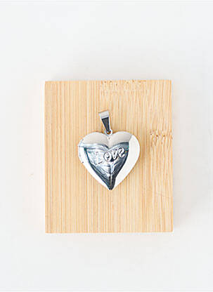 Pendentif matériaux métal argent TATA GISELE femme