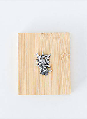 Pendentif matériaux métal argent TATA GISELE homme