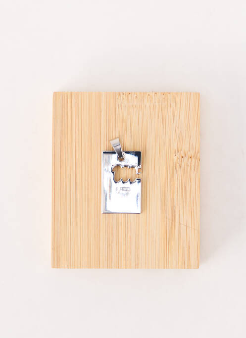 Pendentif matériaux métal argent TATA GISELE femme
