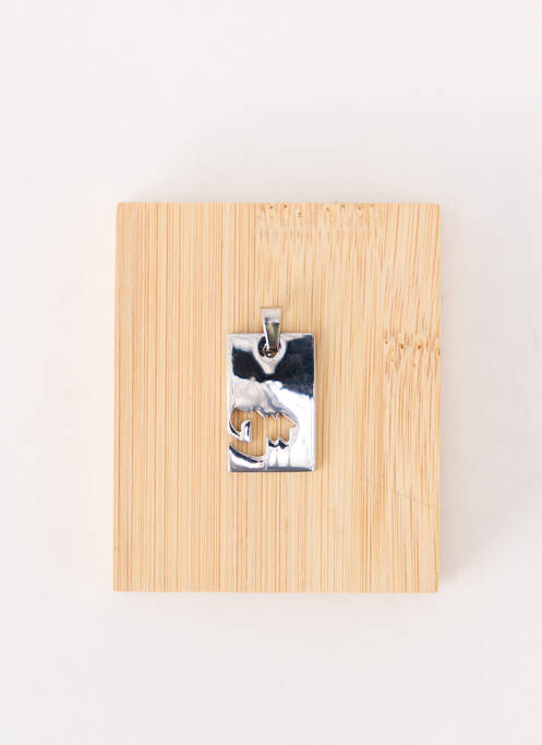 Pendentif matériaux métal argent TATA GISELE femme