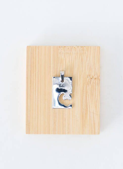 Pendentif matériaux métal argent TATA GISELE femme