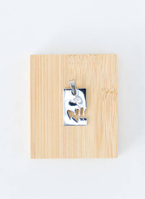 Pendentif matériaux métal argent TATA GISELE femme