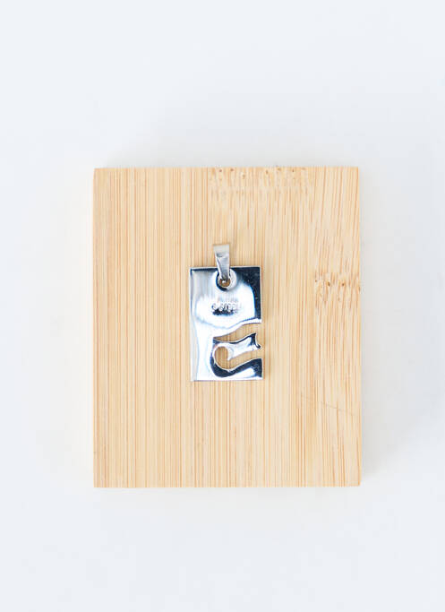 Pendentif matériaux métal argent TATA GISELE femme