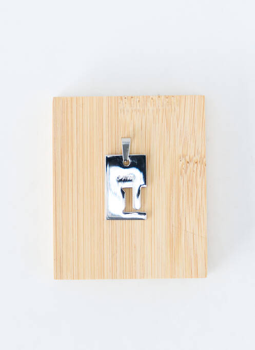 Pendentif matériaux métal argent TATA GISELE femme