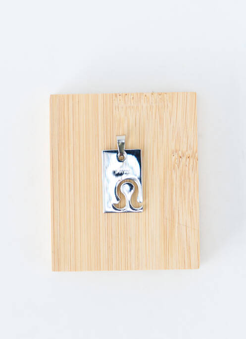 Pendentif matériaux métal argent TATA GISELE femme