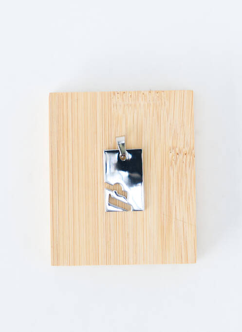 Pendentif matériaux métal argent TATA GISELE femme