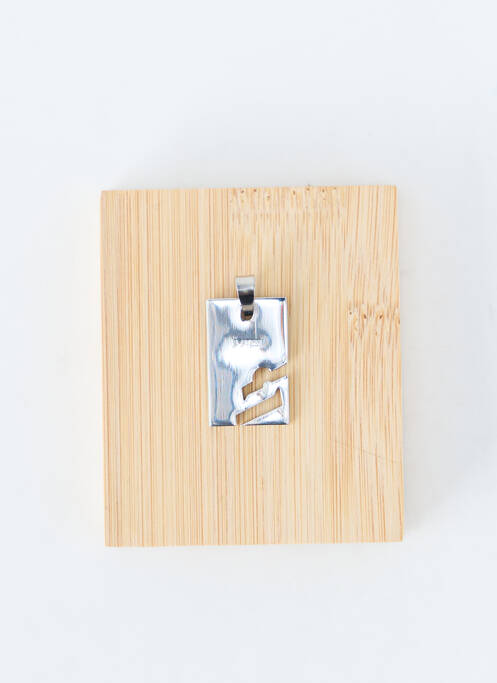 Pendentif matériaux métal argent TATA GISELE femme