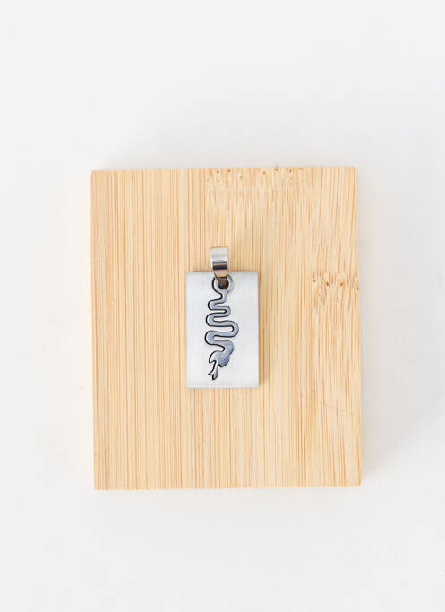 Pendentif matériaux métal argent TATA GISELE femme