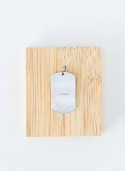 Pendentif argent TATA GISELE homme