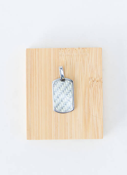 Pendentif argent TATA GISELE homme