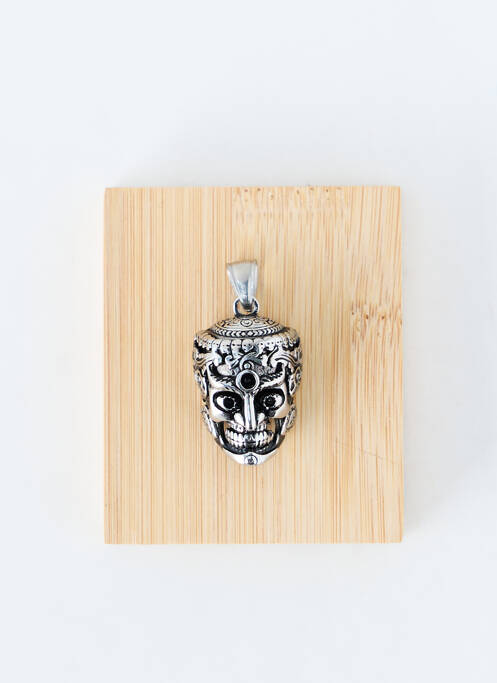 Pendentif argent TATA GISELE homme