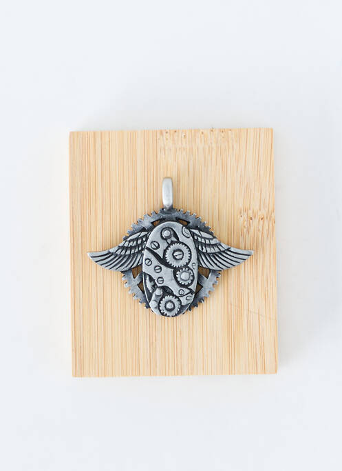 Pendentif argent TATA GISELE homme