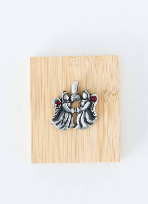 Pendentif argent TATA GISELE homme