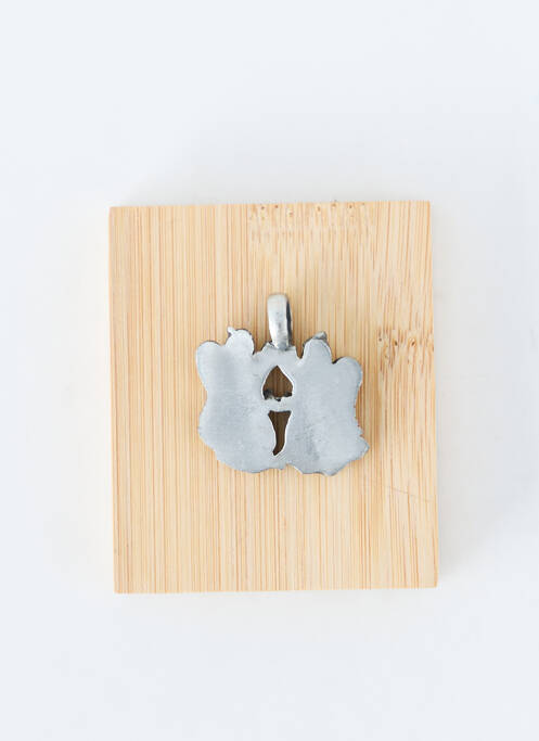 Pendentif argent TATA GISELE homme