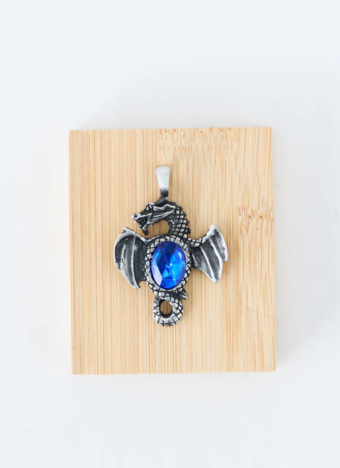 Pendentif argent TATA GISELE homme