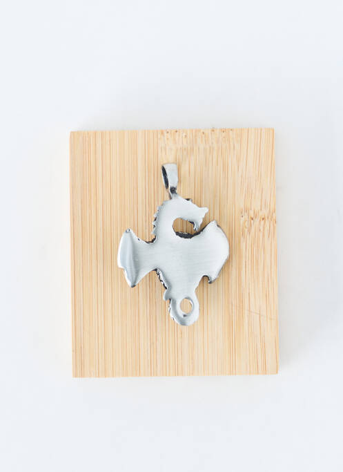 Pendentif argent TATA GISELE homme