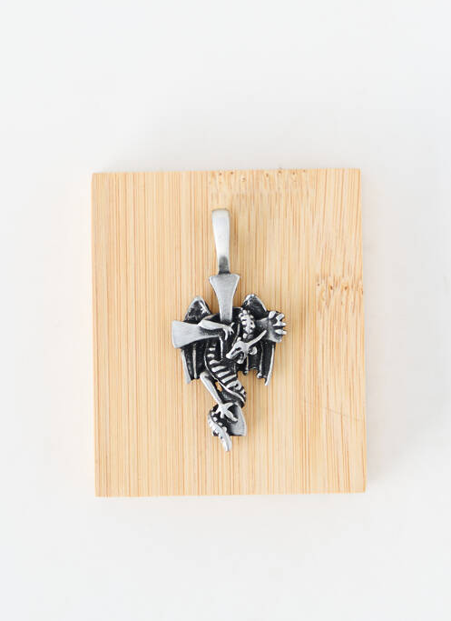 Pendentif argent TATA GISELE homme