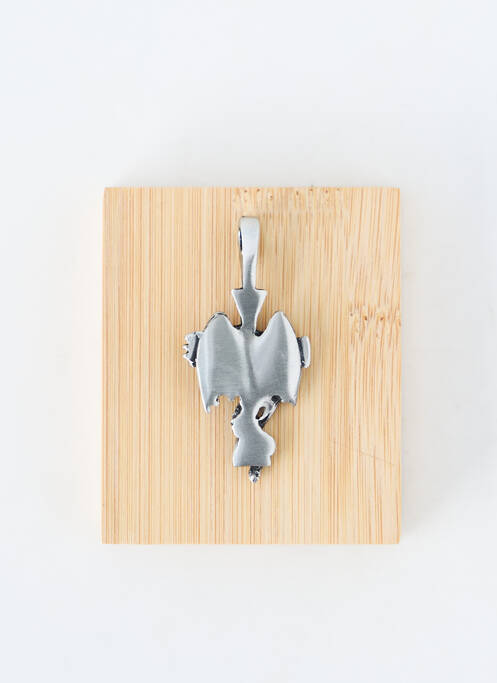 Pendentif argent TATA GISELE homme