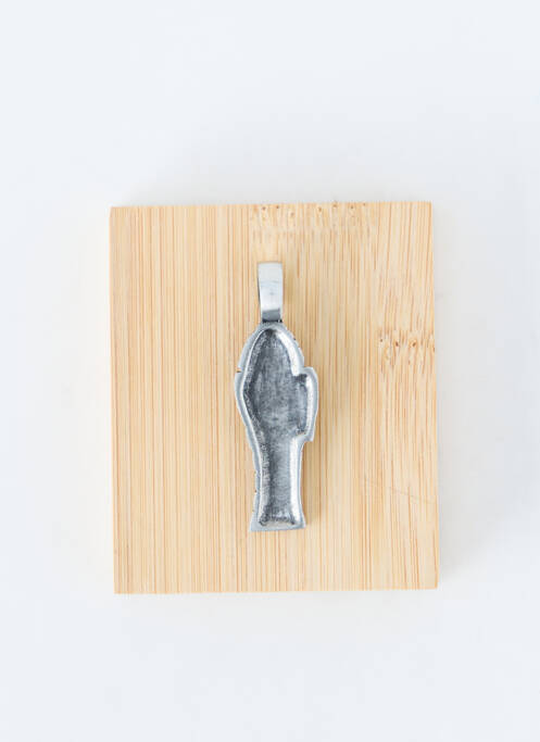 Pendentif argent TATA GISELE homme