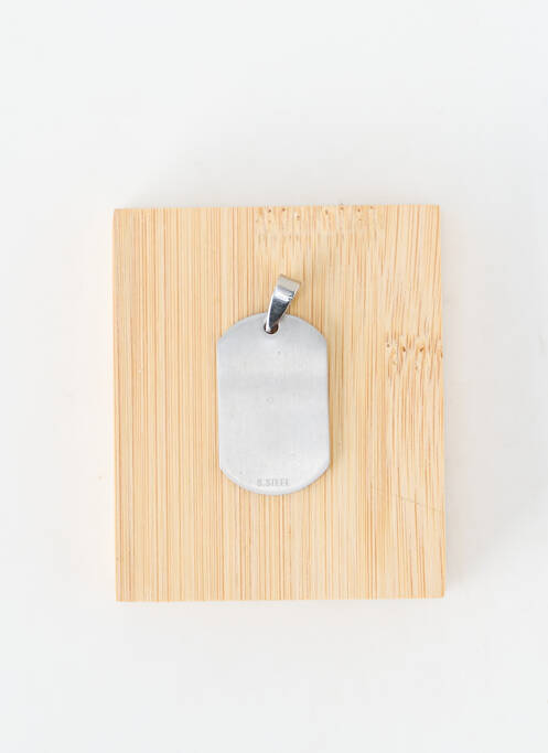 Pendentif argent TATA GISELE homme