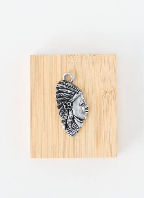 Pendentif argent TATA GISELE homme