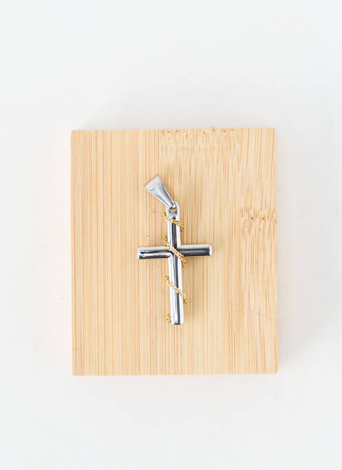 Pendentif argent TATA GISELE homme