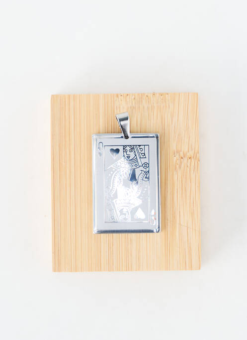 Pendentif argent TATA GISELE homme