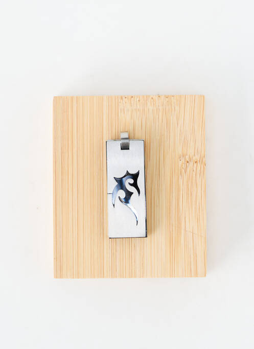 Pendentif argent TATA GISELE homme