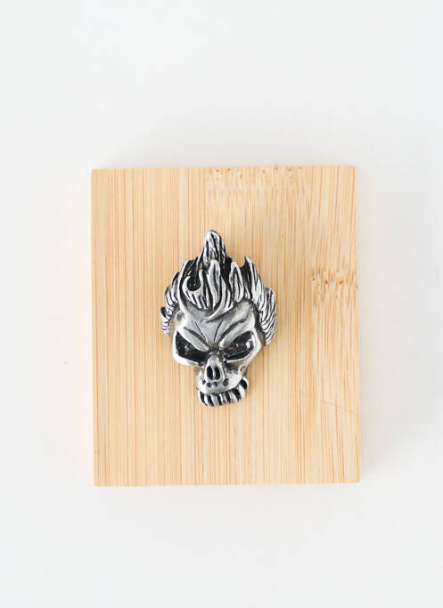 Pendentif matériaux métal argent TATA GISELE homme