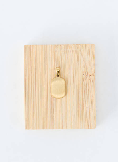 Pendentif or TATA GISELE homme