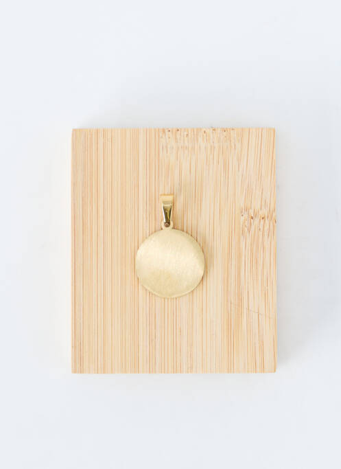 Pendentif or TATA GISELE homme