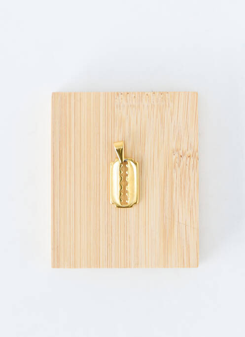 Pendentif or TATA GISELE homme