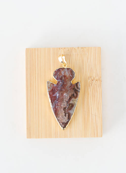 Pendentif or TATA GISELE homme