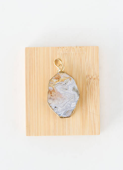 Pendentif or TATA GISELE homme