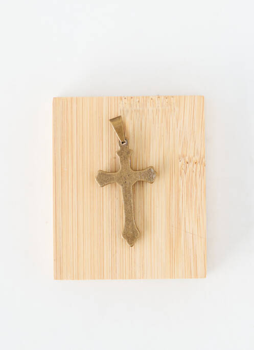 Pendentif or TATA GISELE homme