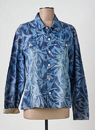 Veste casual poches bleu STK femme
