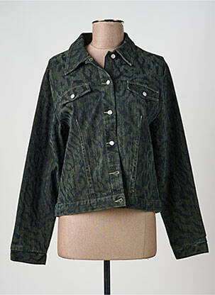 Veste casual poches vert LUCCHINI femme