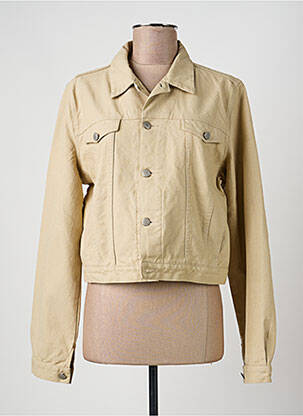 Veste casual poches beige SETRAK femme