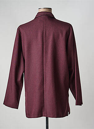 Chemisier coupe droite manches longues violet ATLANTA femme