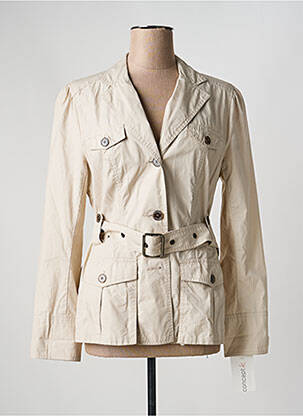 Blazer coupe cintrée beige CONCEPT K femme