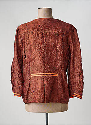 Veste casual poches orange QUATTRO femme