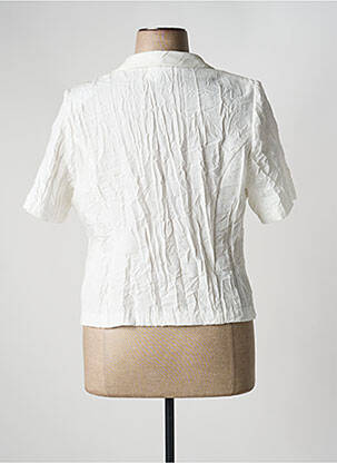 Blazer coupe cintrée blanc GUY DUBOUIS femme