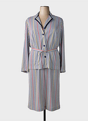 Ensemble robe type de veste chic bleu FRANCE RIVOIRE femme