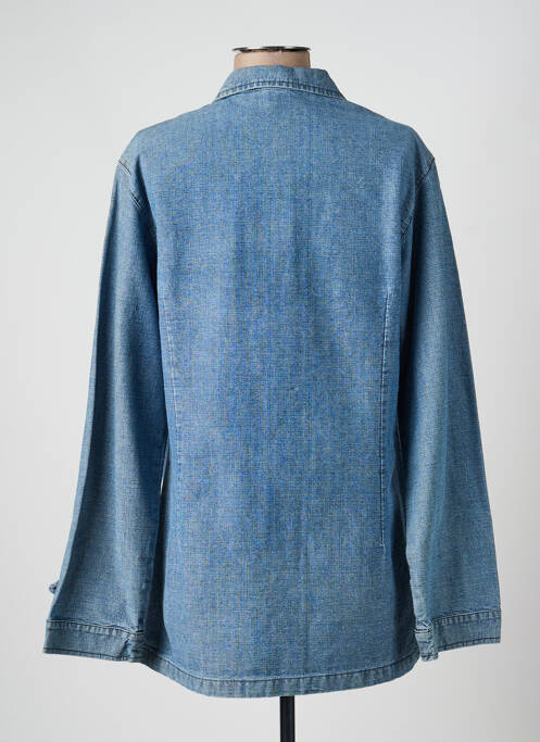 Veste casual coupe droite bleu STK femme